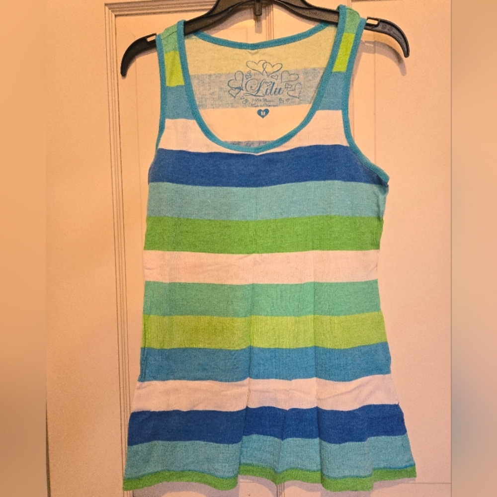 Colorful Lilu Striped Tank Top